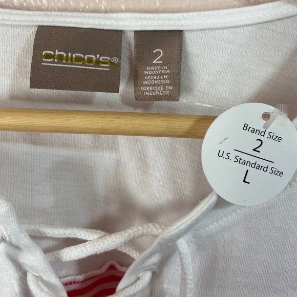 CHICOS T SHIRT TOP - Picture 3 of 4